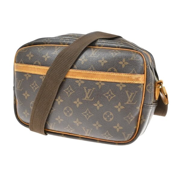 LOUIS VUITTON Reporter PM Crossbody Shoulder Bag Monogram Leather - Picture 1 of 16